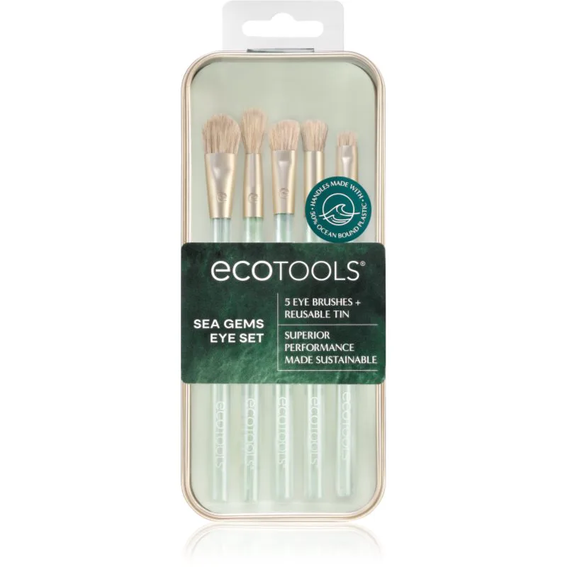 EcoTools Sea Gems Eye Set σετ με πινέλα μακιγιάζ ματιών
