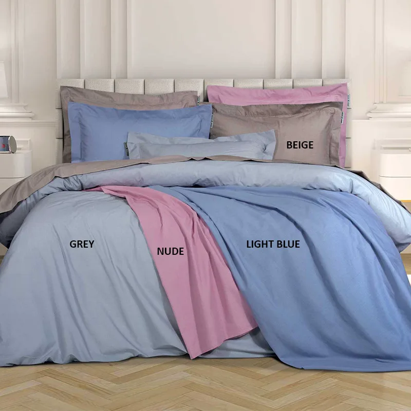 Σεντόνι King Size 260x280 Greenwich Polo Loft Solid - LIGHT BLUE