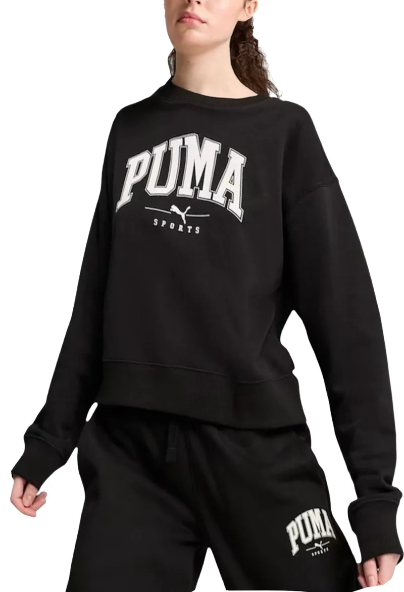 Μπλούζα Μακρυμάνικη Puma Squad Crew 682493-01 Γυναικείο