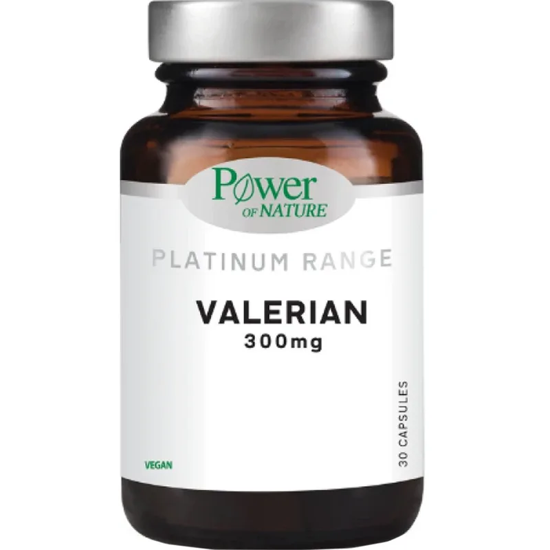 Power Health Platinum Range Valerian 300mg Συμπλήρωμα Διατροφής Εκχυλίσματος Ρίζας Βαλεριάνας για Καλύτερο Ύπνο με Χαλαρωτικές & Ηρεμιστικές Ιδιότητες 30caps