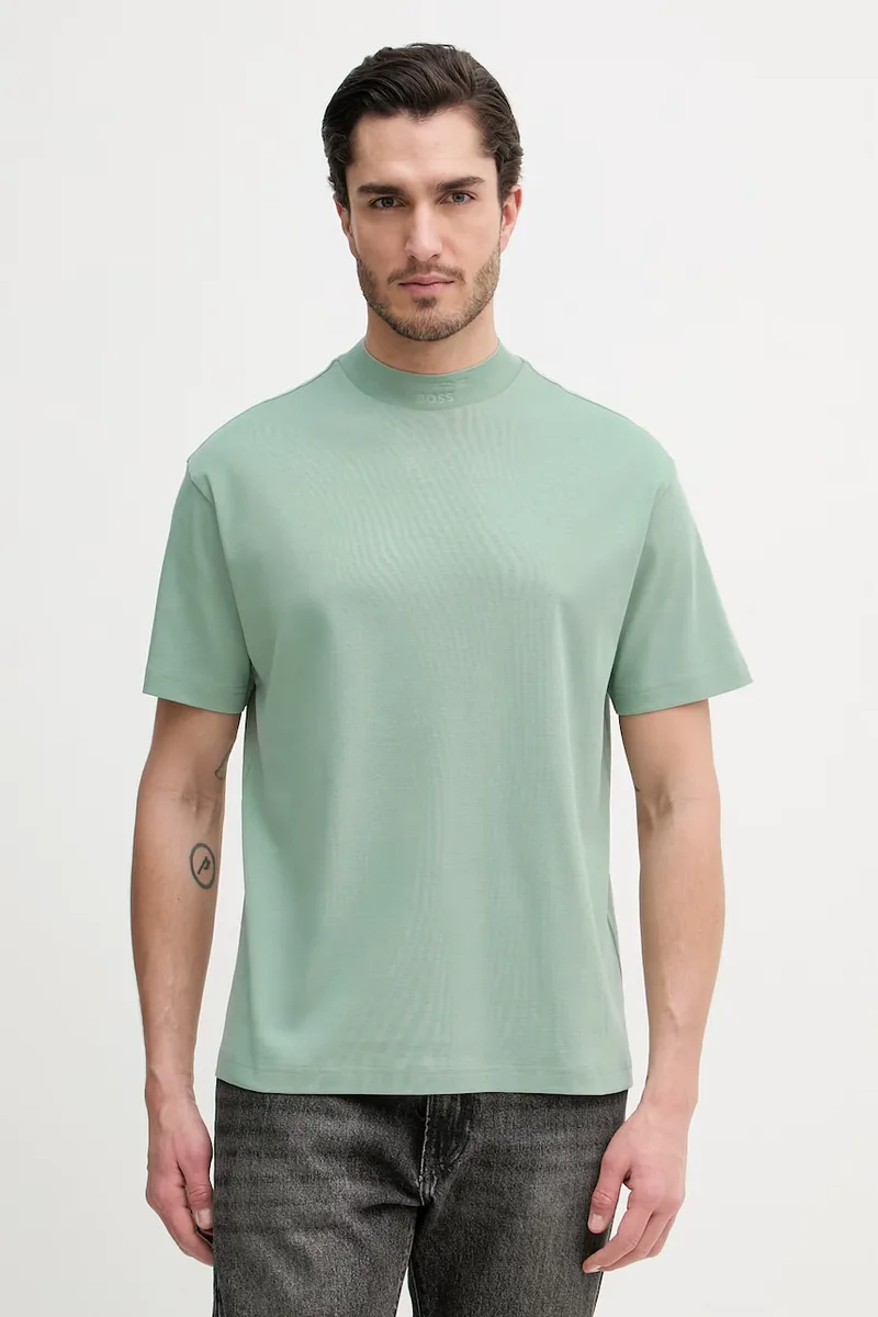 BOSS Green βασικό T-shirt Ανδρικό βαμβακερό BOSS X PORSCHE
