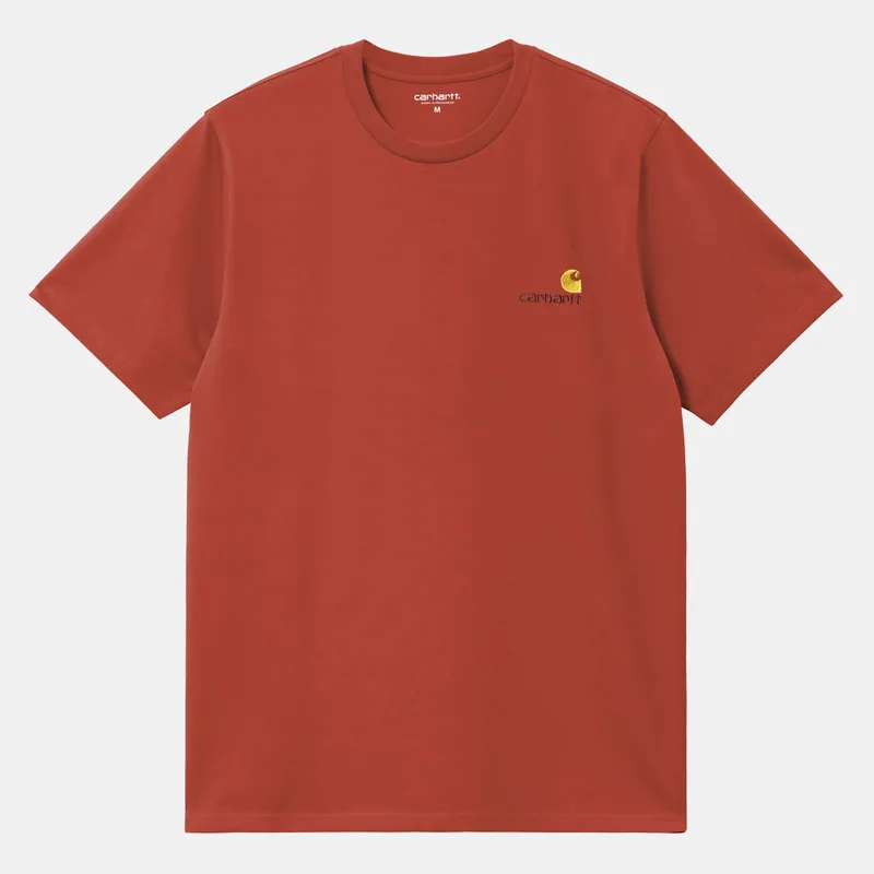 Carhartt WIP American Script Unisex T-Shirt (9000255623_90487)