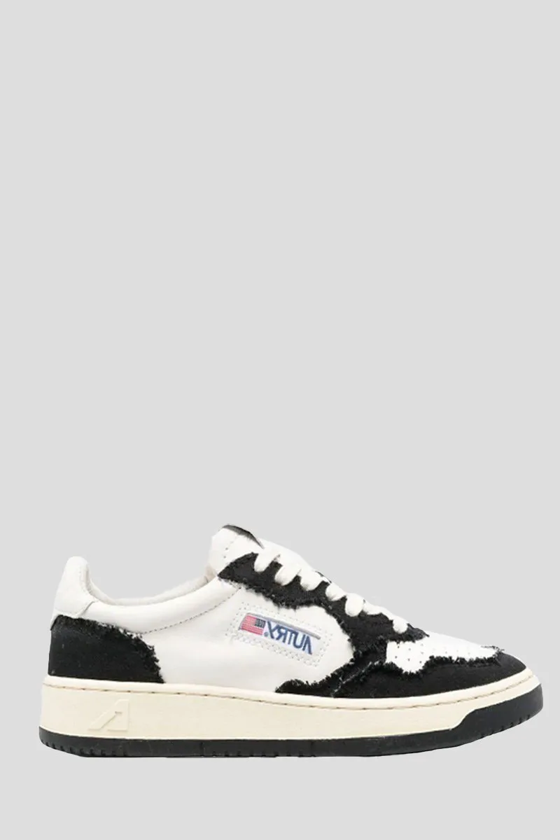 AUTRY Ανδρικό Medalist Low Sneakers In Black & White