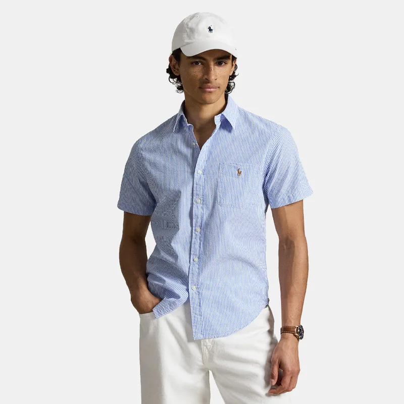 Polo Ralph Lauren Seersucker Ανδρικό Πουκάμισο (9000260150_3024)