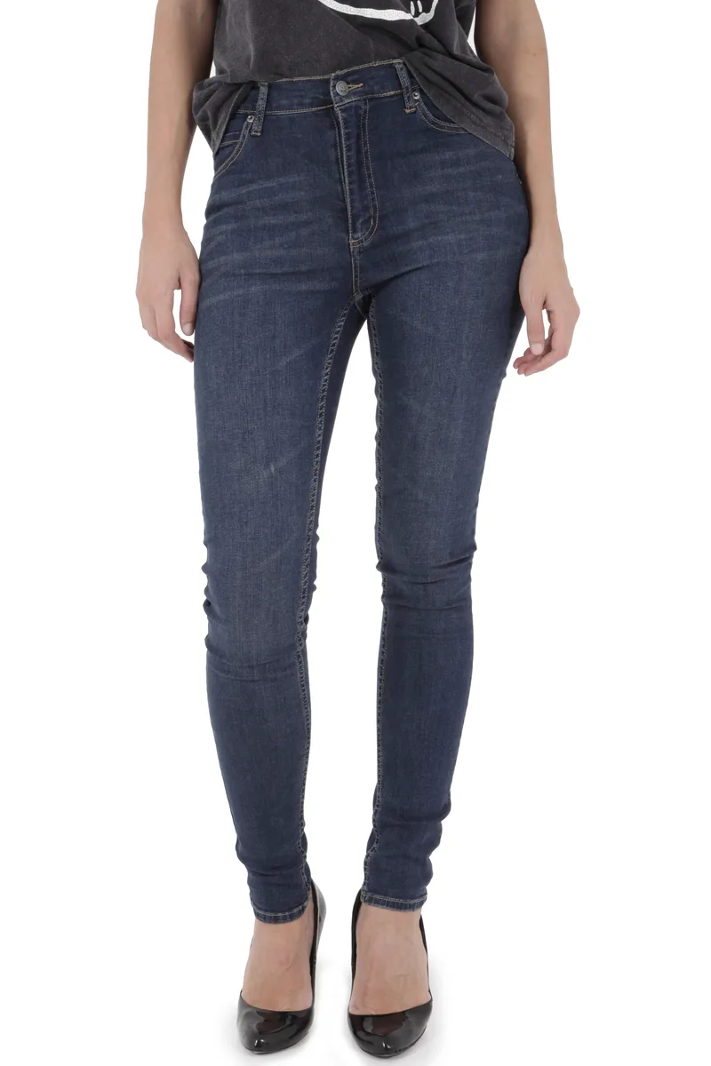 Παντελόνι Jean Cheap Monday Credit Dark Blue 0102212-001 Γυναικείο