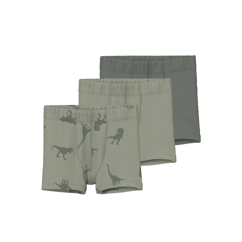 Εσώρουχα μπόξερ 3 pack αγόρι name it-13232991-Agave Green
