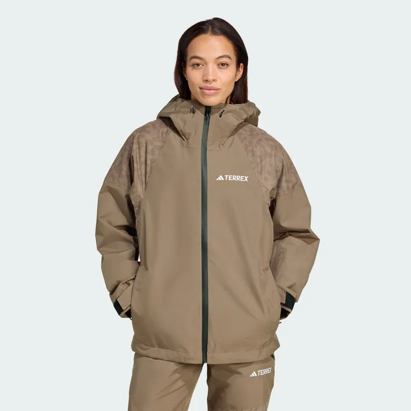 adidas Terrex Xperior Hybrid Primeknit Climaproof+ Γυναικείο Αδιάβροχο Μπουφάν (9000255919_66167)