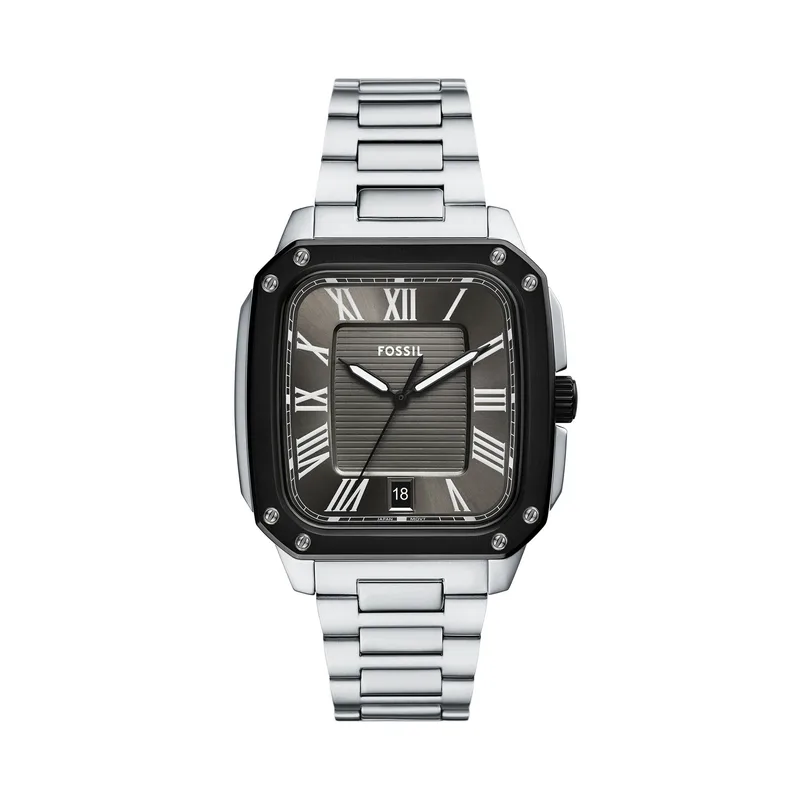 Ρολόι Fossil Crosby FS6122 Ασημί