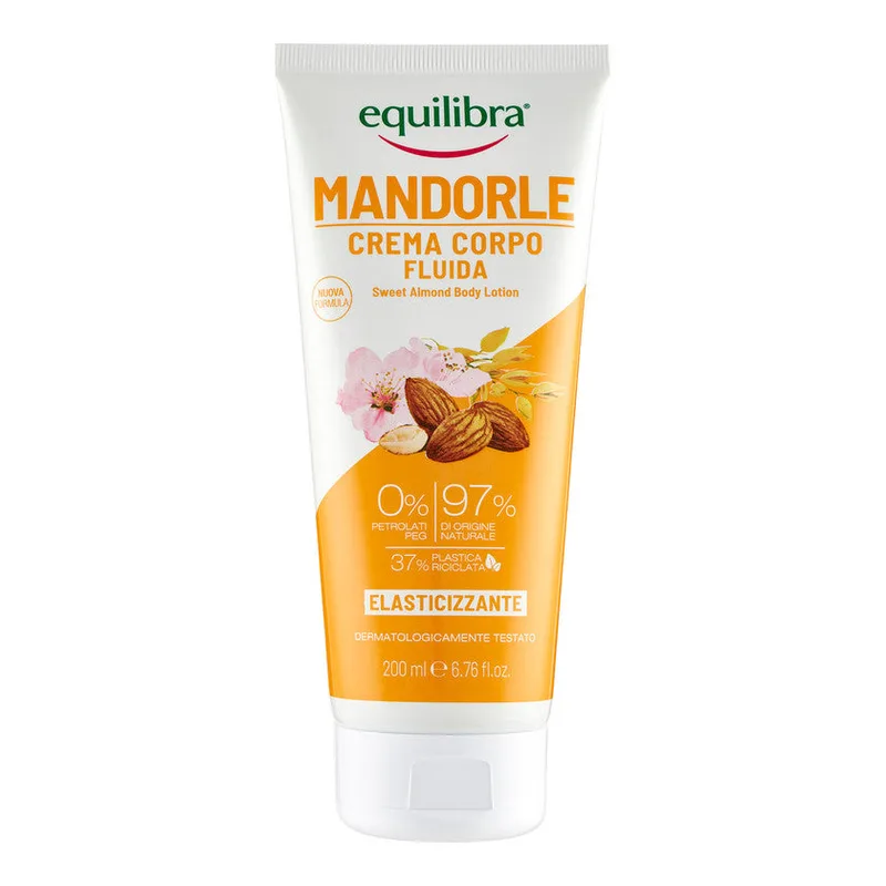 Equilibra Almonds Elasticizing Fluid Body Cream 200 ml