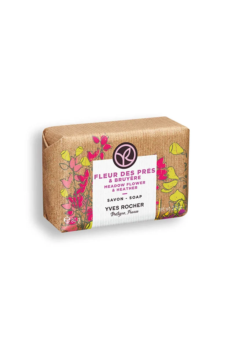 Yves Rocher Meadow Flower & Heather Soap 80 gr - 63526