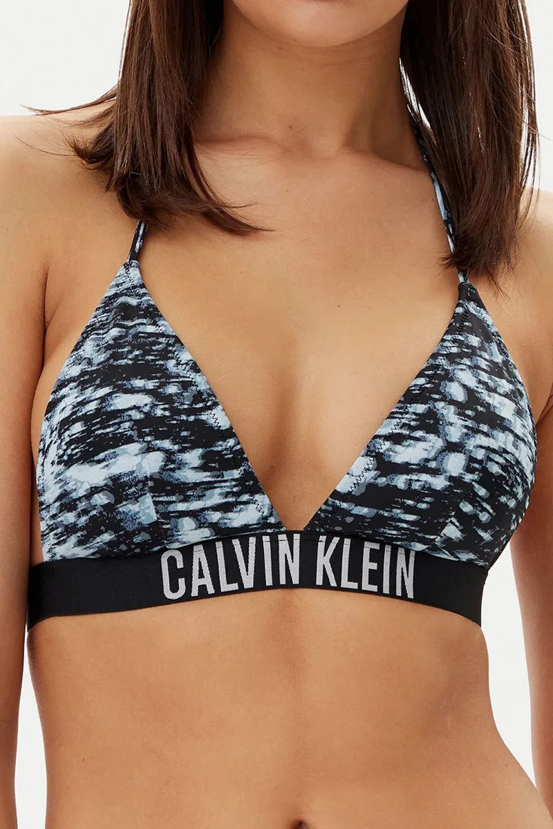 Calvin Klein γυναικείο μαγιό τρίγωνο Bikini top-Intense Power-KW0KW02854-0GR