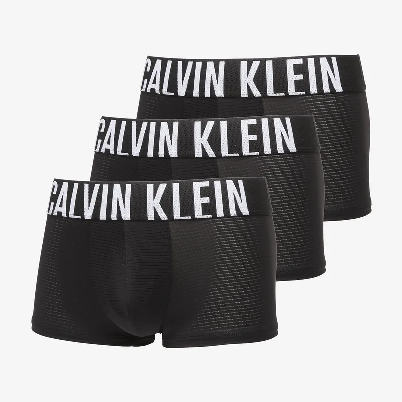 Μπόξερς Calvin Klein Low Rise Trunk 3-Pack Black L