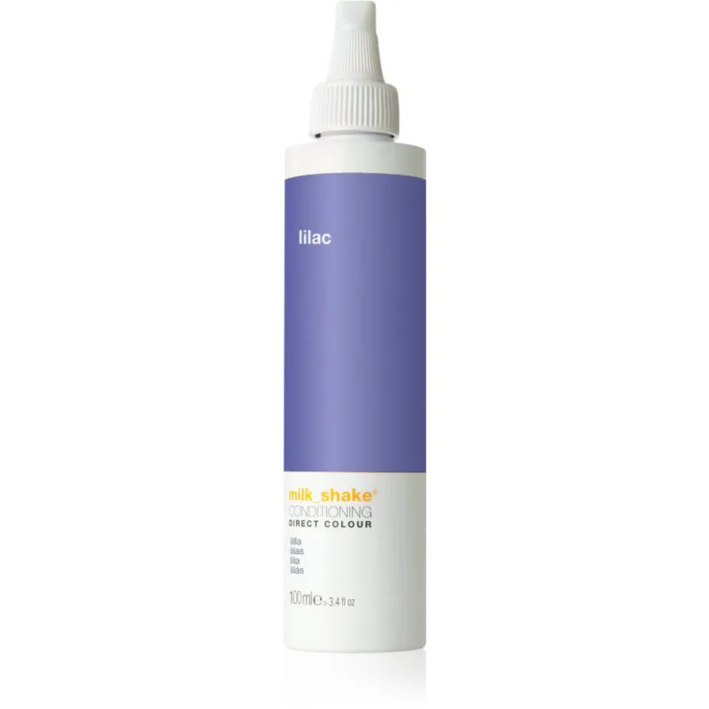 milk_shake® Direct Colour μαλακτικό με χρώμα για έντονη ενυδάτωση Lilac 100 ml