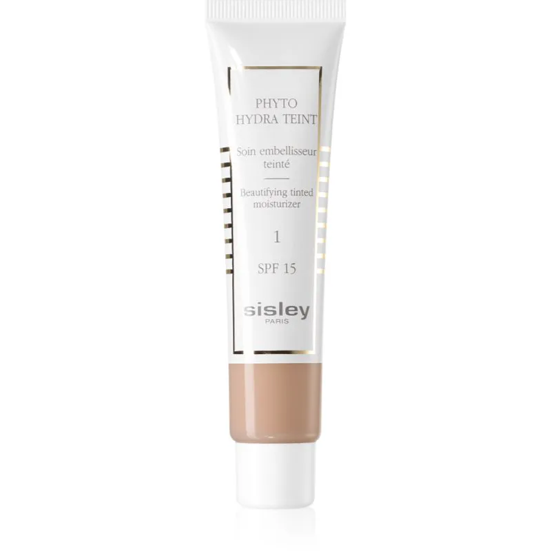 Sisley Phyto-Hydra Teint ενυδατική κρέμα με χρώμα και αποτέλεσμα λάμψης SPF 15 απόχρωση 3 Golden 40 ml