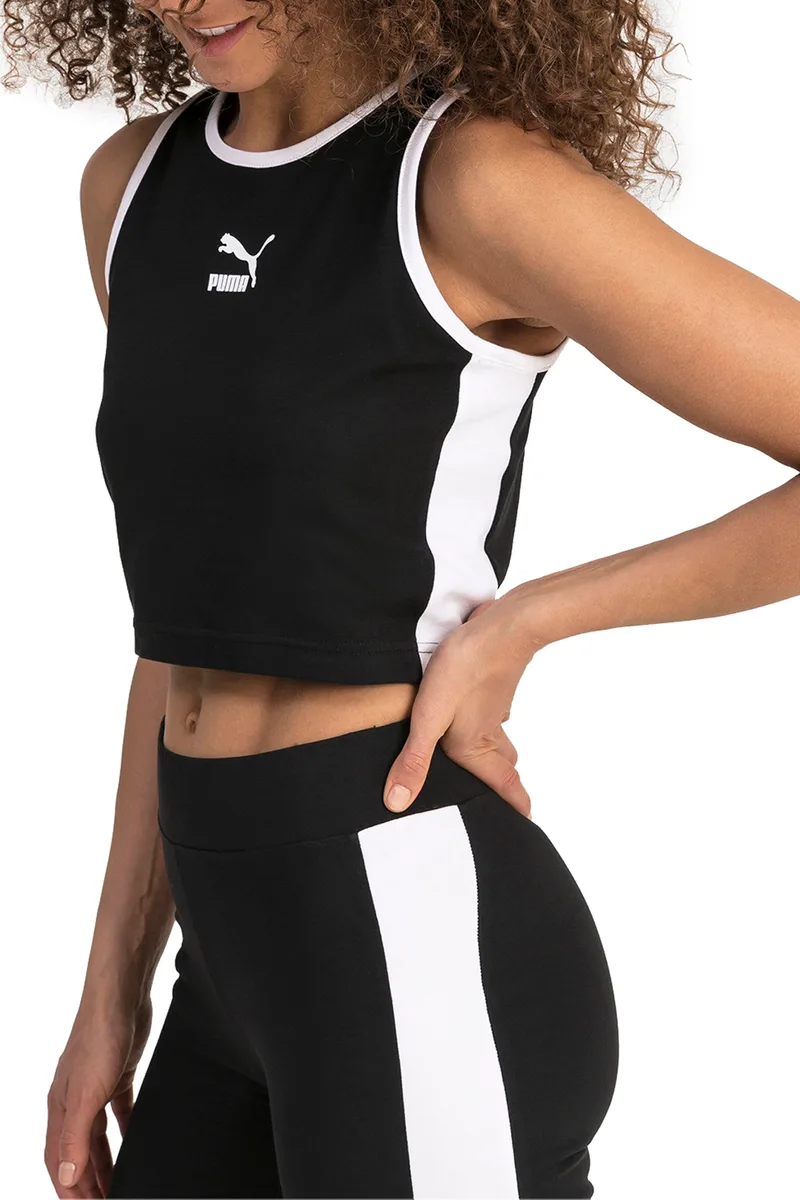 Top Puma Classics T7 Cropped 579929-01 Γυναικείο