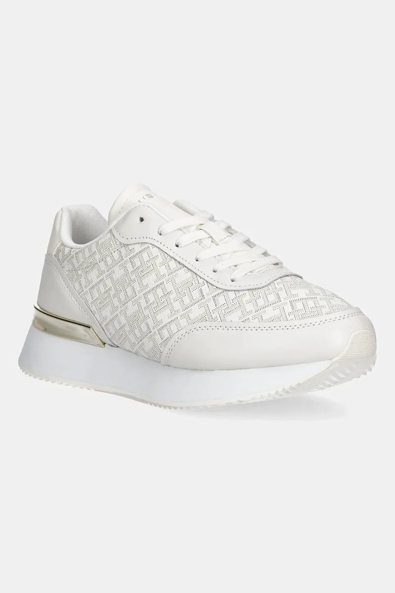 Δερμάτινα sneakers Tommy Hilfiger CHIC MONOGRAM RUNNER