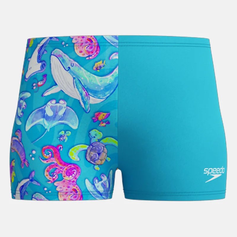 Speedo Digital Allover Aquashort Παιδικό Σορτς Μαγιό (9000223188_13042)
