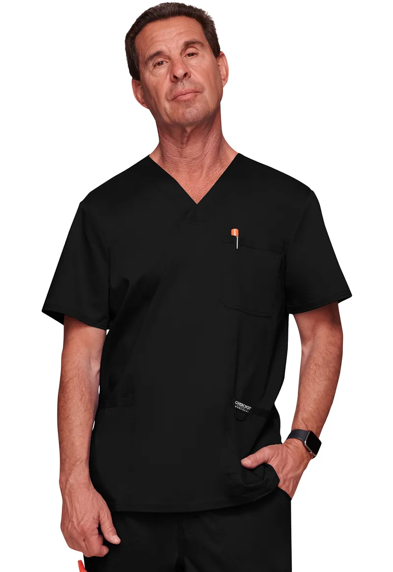 Ανδρική Μπλούζα Cherokee Revolution | V-Neck | 3 Τσέπες | Black