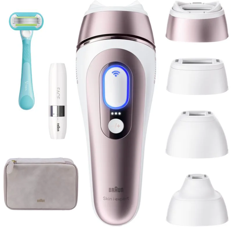 Καφέ Smart IPL Skin i·expert PL7432 έξυπνη συσκευή IPL για αποτρίχωση για το σώμα, το πρόσωπο, την περιοχή του μπικίνι και τις μασχάλες 1 τμχ
