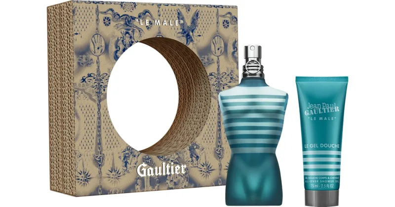 Jean Paul Gaultier Le Male Gift Set for Men Eau de Toilette 125 ml + Perfumed Shower Gel 75 ml