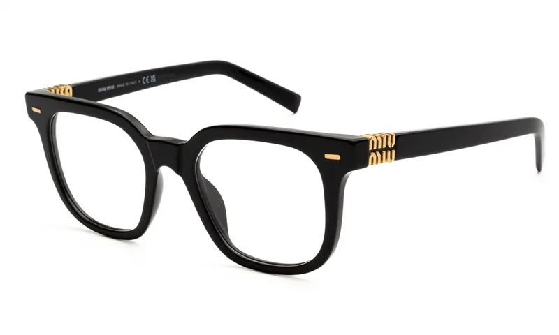 MIU MIU ΣΚΕΛΕΤΟΣ ΟΡΑΣΕΩΣ MIU MIU 06XV 16K1O1 4920 06XV Μαύρο
