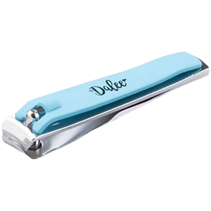 Dalee Ergonomic Nail Clipper Νυχοκόπτης με Εργονομική Αντιολισθητική Λαβή με Καμπυλωτές Λεπίδες 1 Τεμάχιο - Γαλάζιο