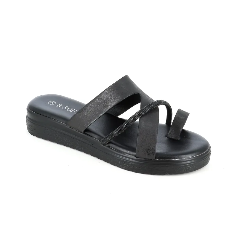703-11 ΓΥΝΑΙΚΕΙΟ ΥΠΟΔΗΜΑ FLATFORMS, ΜΑΥΡΟ