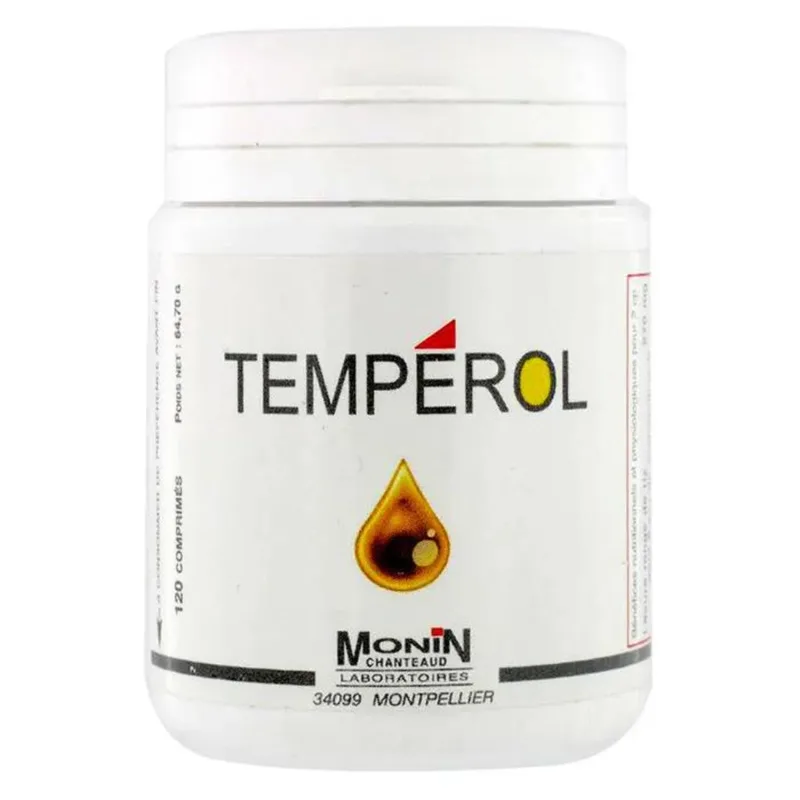 Monin Chanteaud Temperol 120 tablets