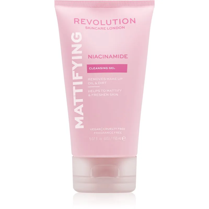 Revolution Skincare Niacinamide Mattify ματ καθαριστικό τζελ 150 ml