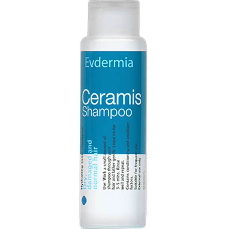 Evdermia Ceramis Shampoo Τονωτικό Σαμπουάν για Ξηρά, Ταλαιπωρημένα & Κανονικά Μαλλιά 250ml