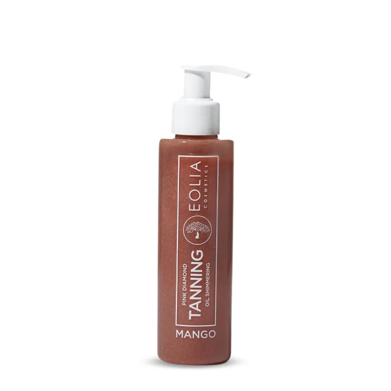 Tanning Oil Shimmer Ροζ Diamond Mango 150ml