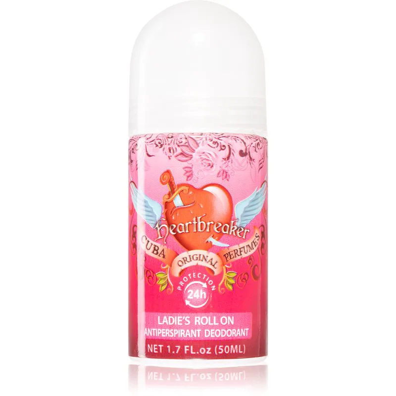 Cuba Heartbreaker Αποσμητικό roll-on για γυναίκες 50 ml
