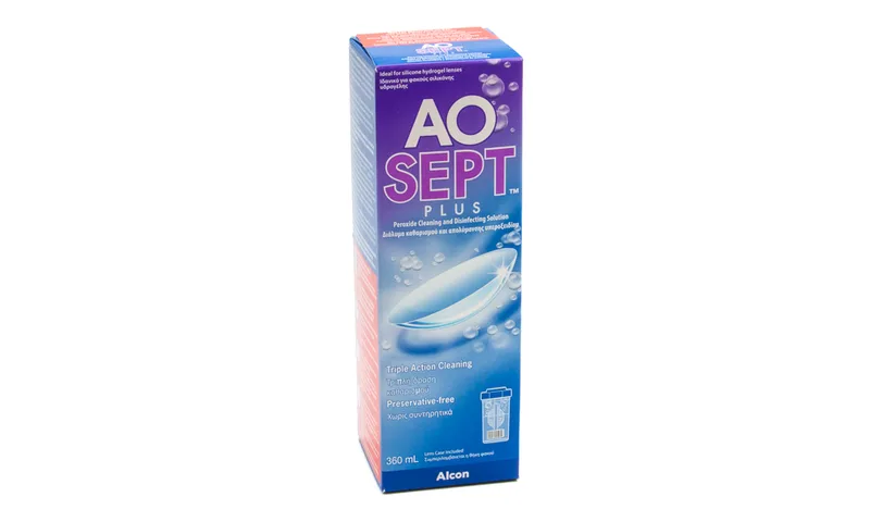 ALCON ΥΓΡΟ ΦΑΚΩΝ ALCON AO SEPT PLUS 360ml. AO SEPT PLUS