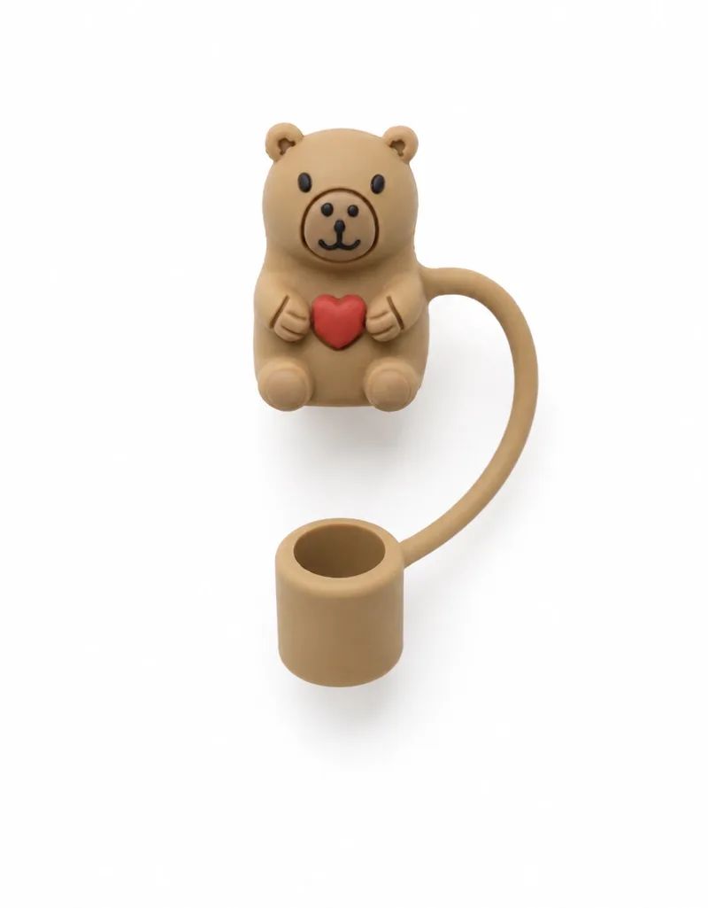 Καπάκι Σιλικόνης Straw Tumbler Lid - Capybara