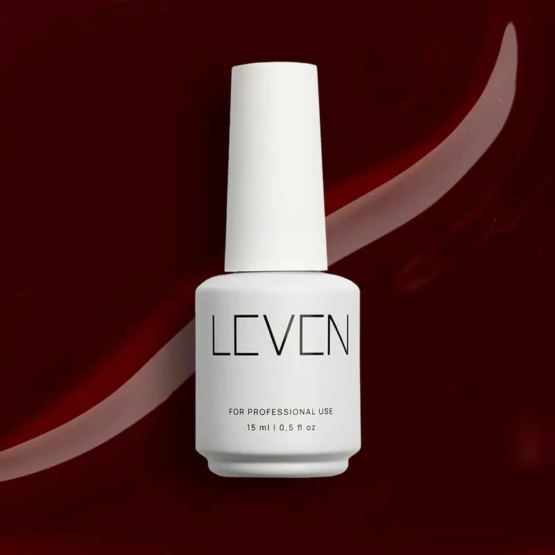 Leven | Ημιμόνιμο βερνίκι 15ml no. 241 Blood