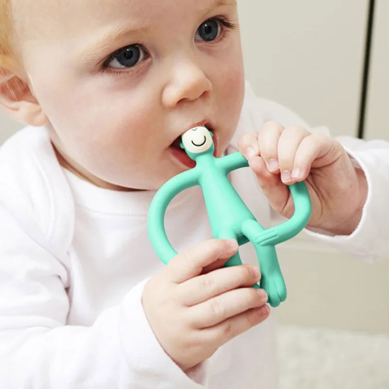 Μασητικό Matchstick Monkey Teething Toy Green
