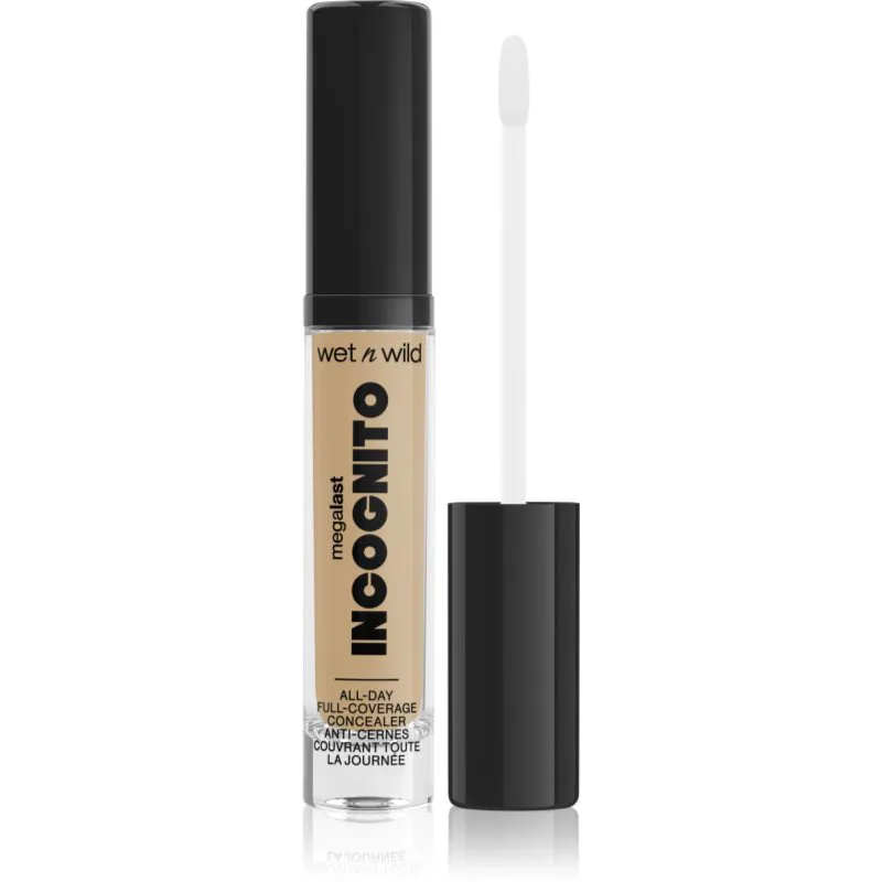 Wet n Wild MegaLast Incognito κρεμώδης διορθωτής για πληρή κάλυψη απόχρωση Medium Honey 5,5 ml