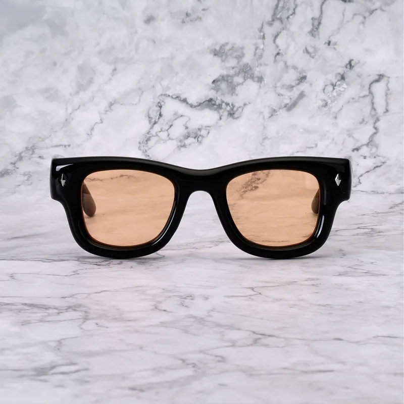 KAYA 34EP4 - KAYA - BLACK - PEACH Sunglasses | Black | Peach Shades | Explicit Poets Sunglasses
