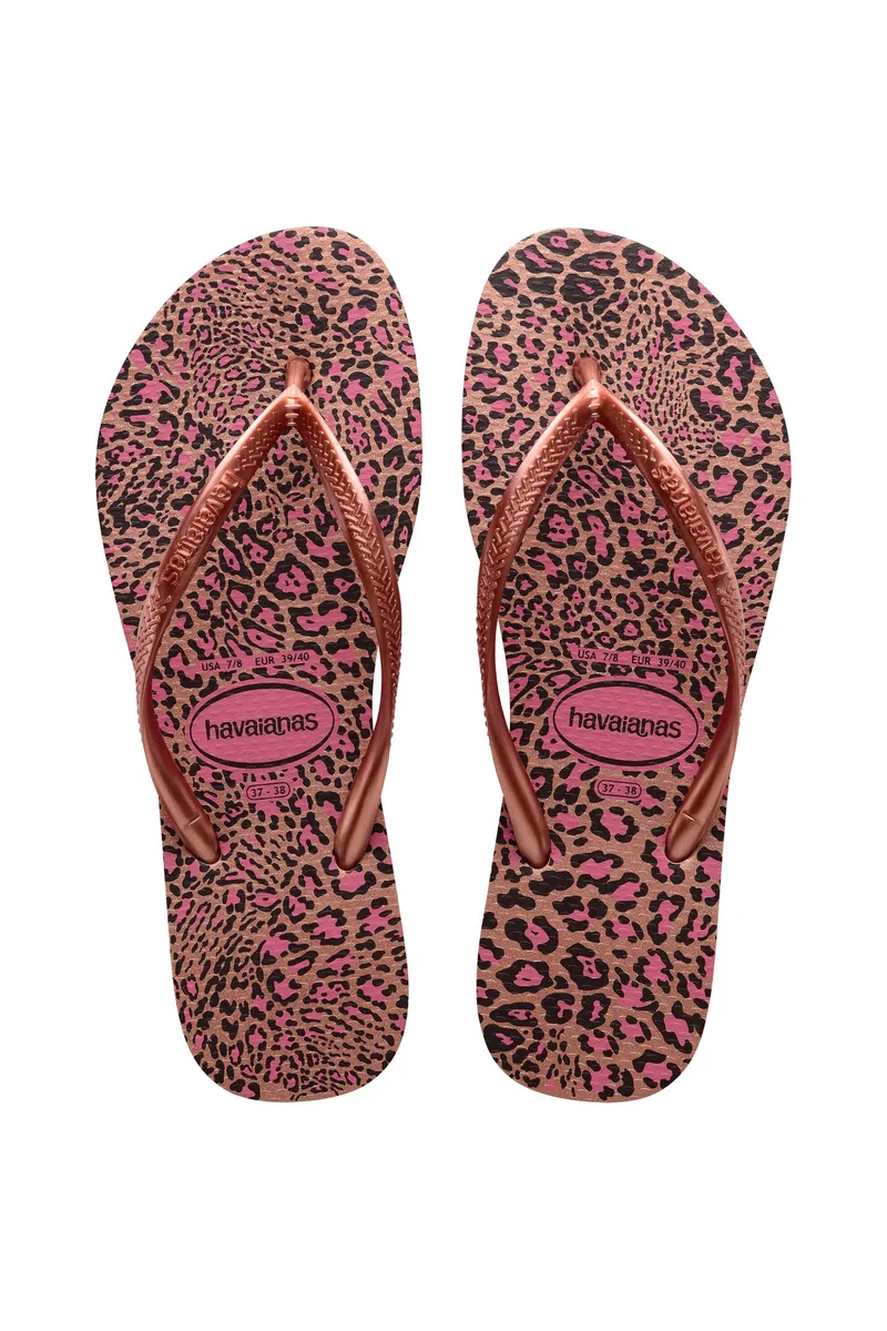 Havaianas γυναικείες σαγιονάρες "Slim Animals" - 4103352 Ροζ
