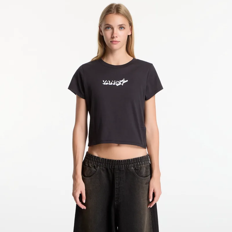 T-shirt Vans Antares Ss Baby Tee Black M