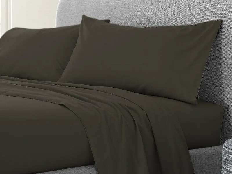 Σετ Μαξιλαροθήκες Taupe 100% Cotton Reactive Γαρύφαλλο 2 Τεμαχίων 50x70