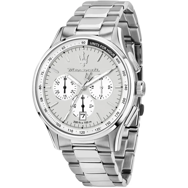 Ρολόι Maserati Soprasso Chronograph Stainless Steel Bracelet R8873624013 R8873624013 Ατσάλι