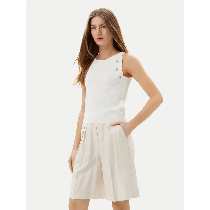Artigli Τοπ ACMA001879 Κρεμ Regular Fit