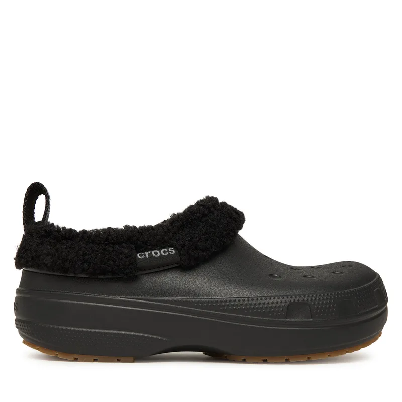 Παντόφλες Crocs Classic Lined Shorty 211380 Μαύρο