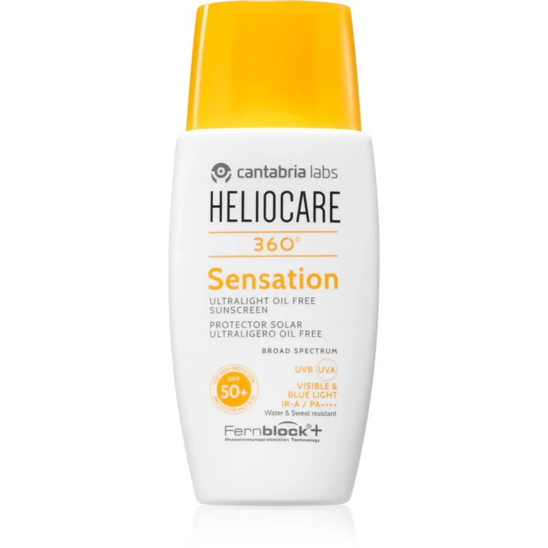 Heliocare 360° Sensation ρευστή αντηλιακή κρέμα SPF 50+ 50 ml