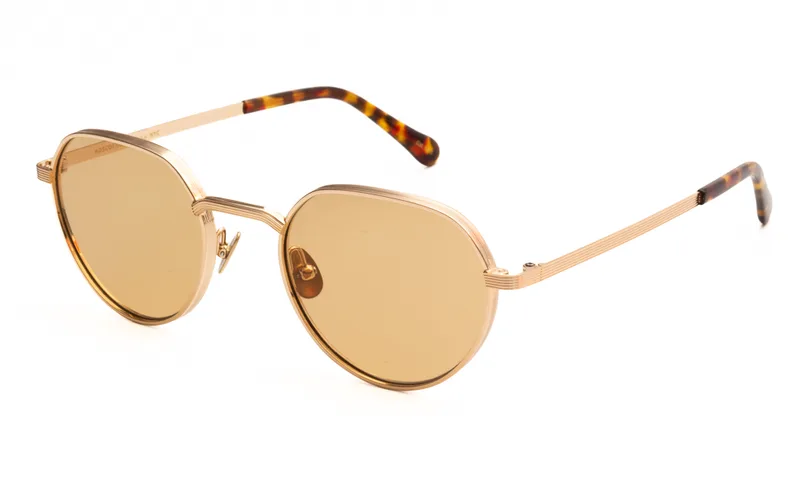MOSCOT ΓΥΑΛΙΑ ΗΛΙΟΥ MOSCOT SMENDRIK GOLD AMBER 5121 SMENDRIK Χρυσό