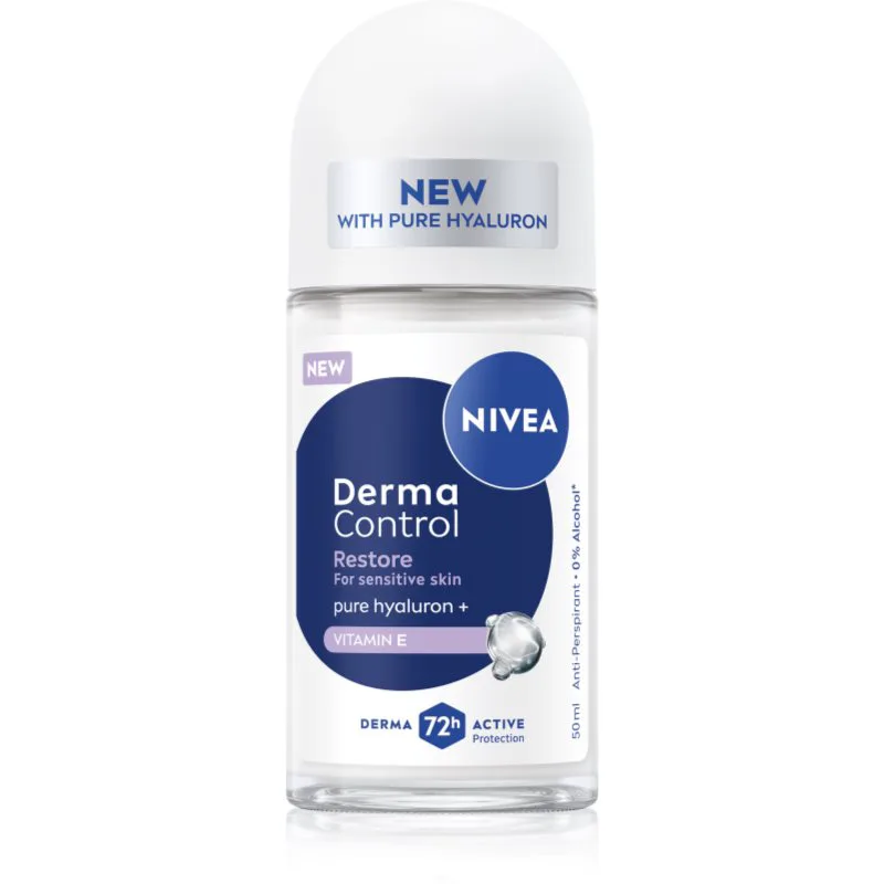 NIVEA Derma Control Restore αντιιδρωτικό μπίλια 72 ώρες 50 ml