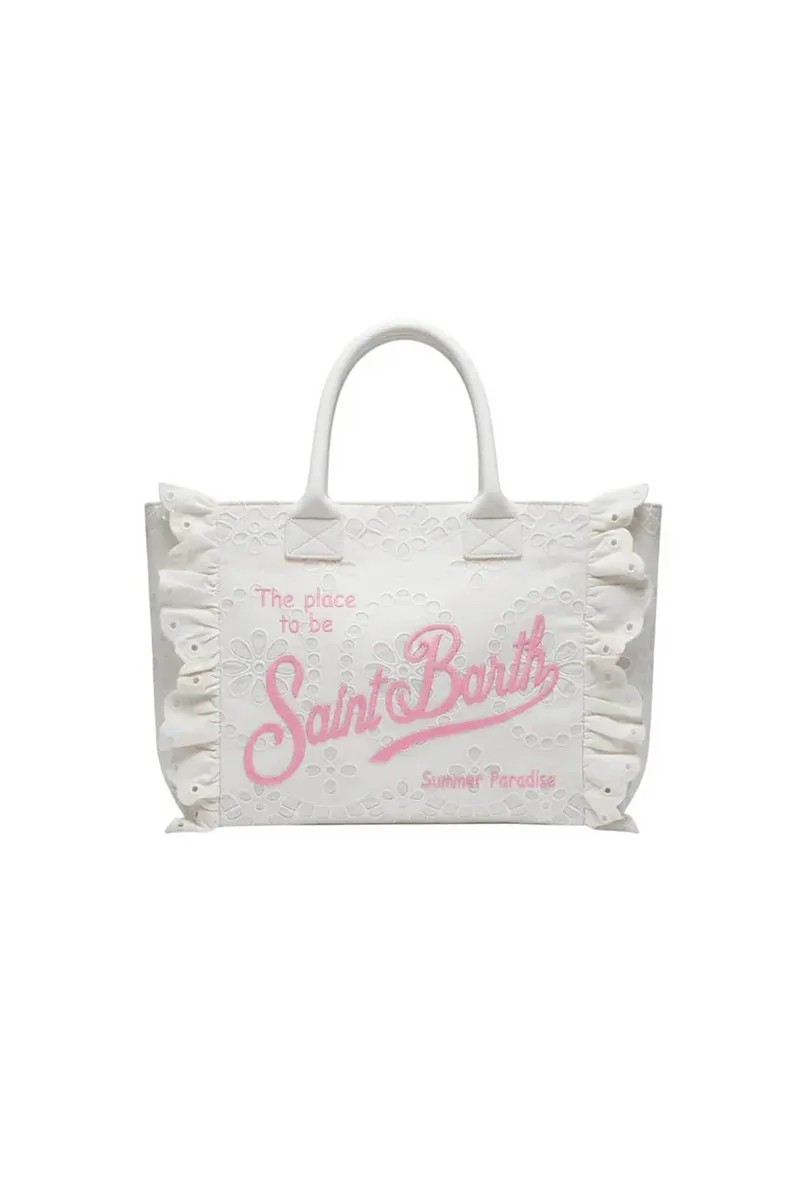 MC2 Saint Barth γυναικεία τσάντα χειρός "Colette" - COL0027-00410L Ροζ