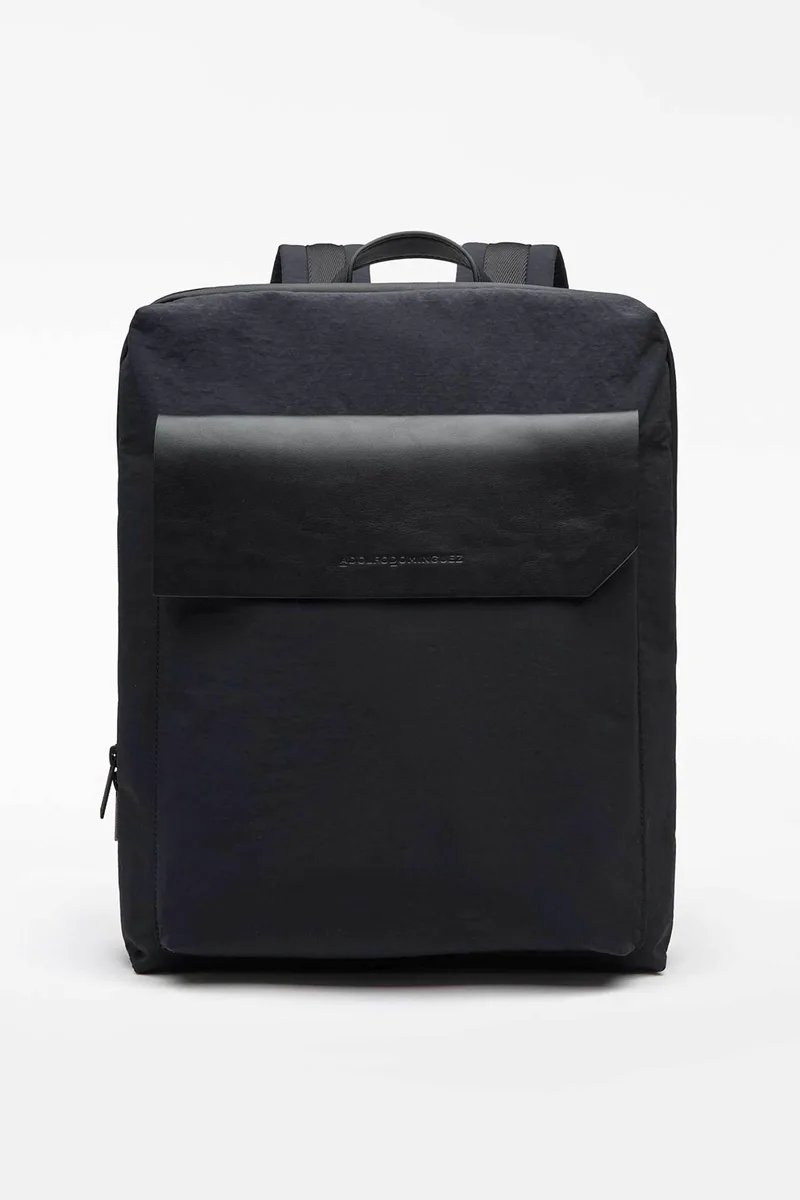 Adolfo Domínguez ανδρικό backpack με λογότυπο - 112011082 Σκούρο Μπλε