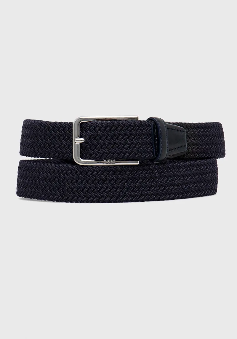 BOSS Ζώνη της σειράς Clorio - 50481026 410 Navy